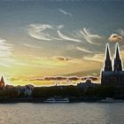 Kölner Dom - Sonnenuntergang