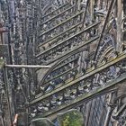 Kölner Dom - südliche Strebepfeilergalerie