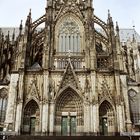 Kölner Dom Südseite nach einem Gewitter fotografiert