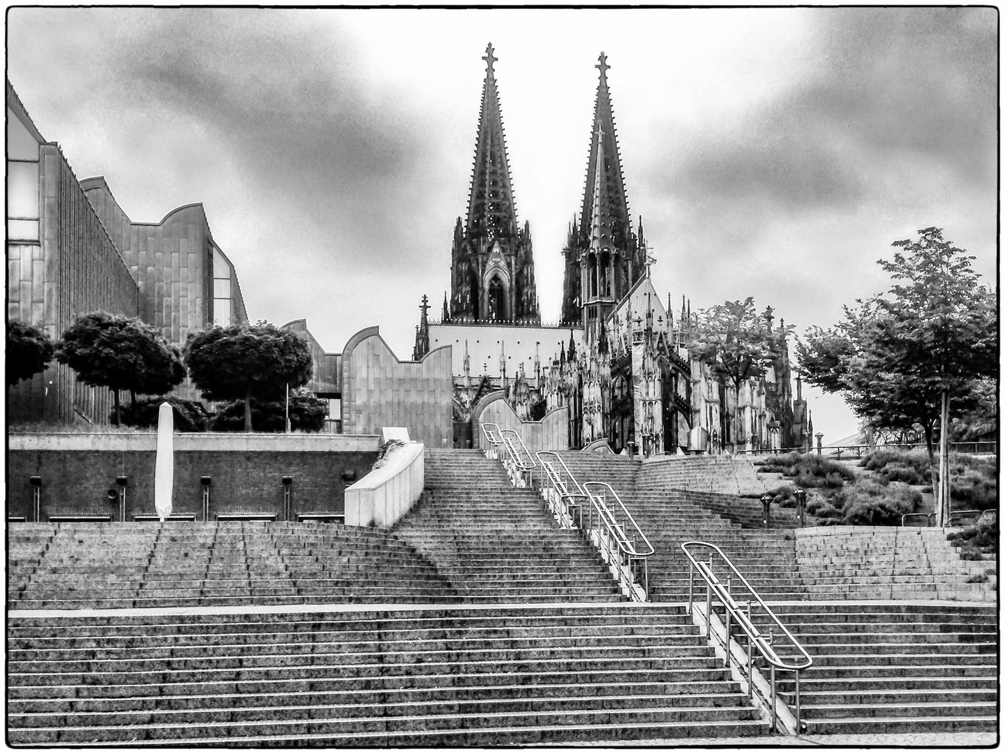 Kölner Dom s/w