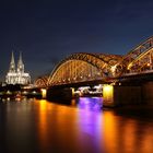 Kölner Dom und Brücke