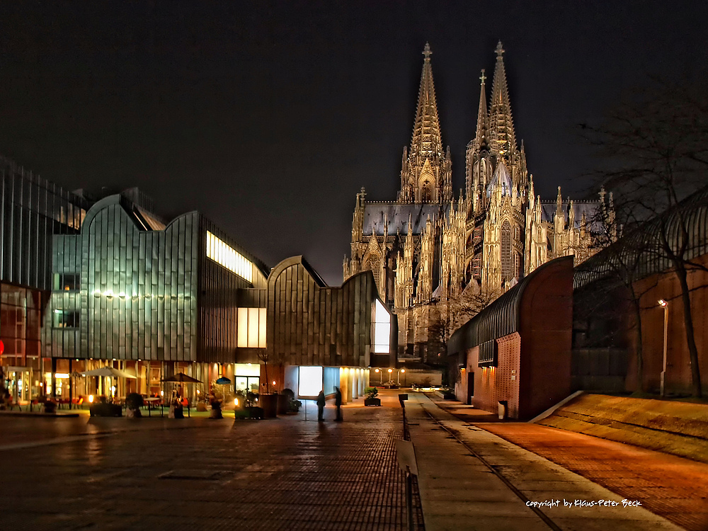 Kölner Dom und das Museum Ludwig