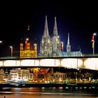 Kölner Dom und die Deutzer Brücke