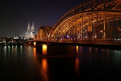 Kölner Dom und die Hohenzollernbrücke