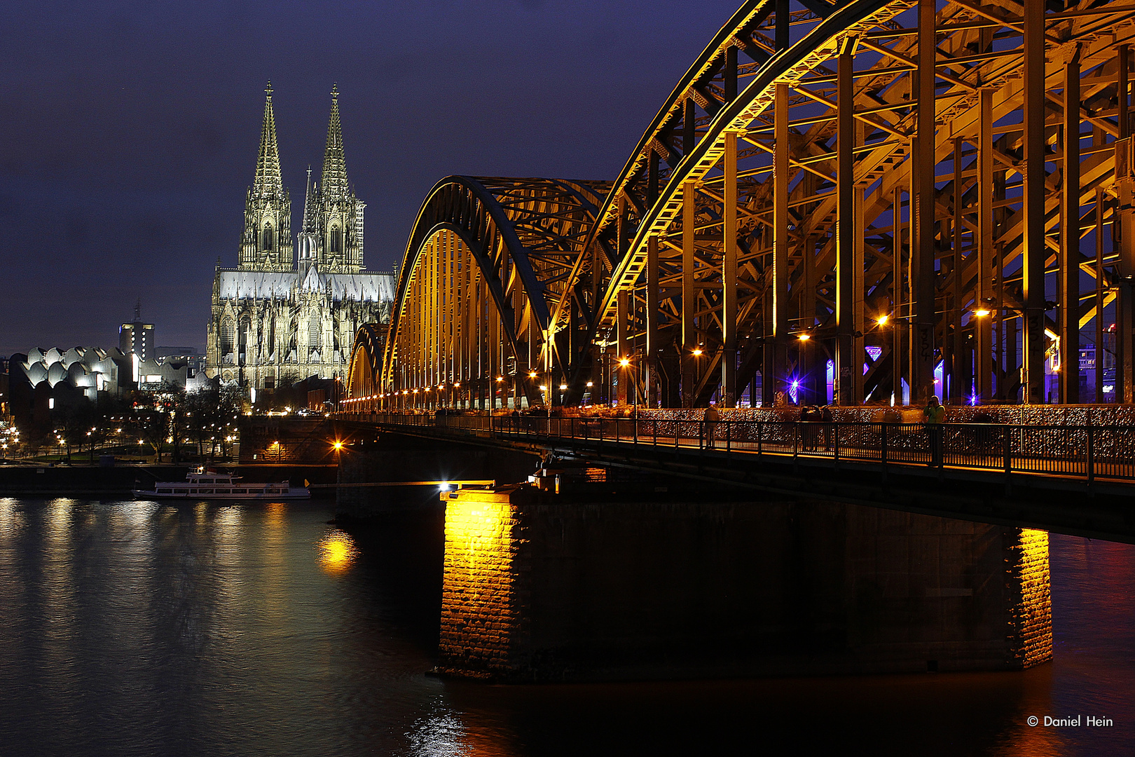 Kölner Dom und die Hohenzollernbrücke