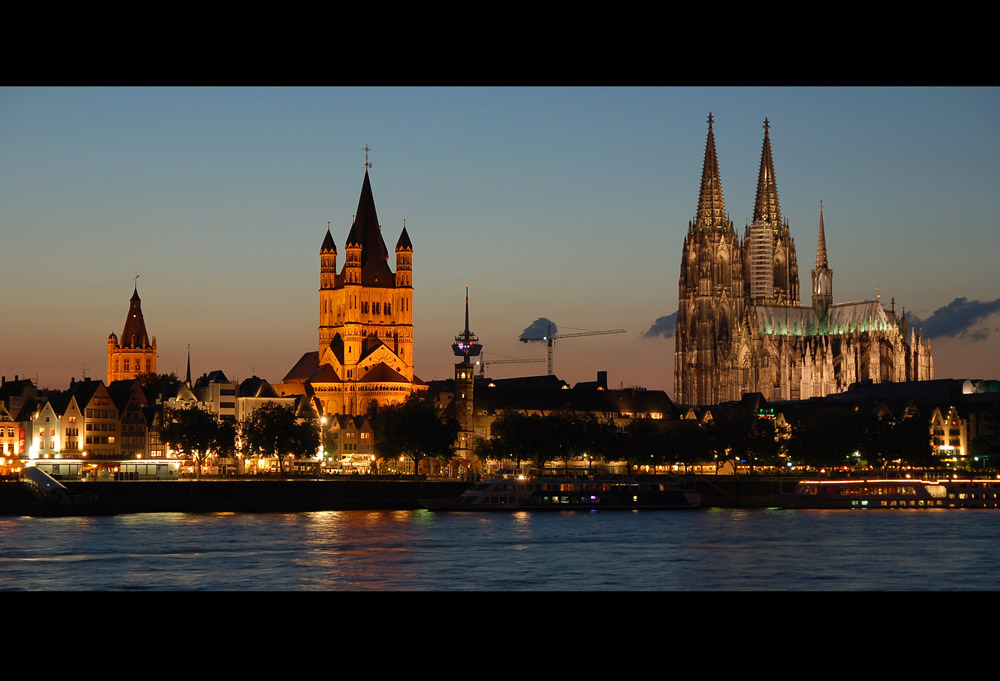 Kölner Dom und Groß St. Martin