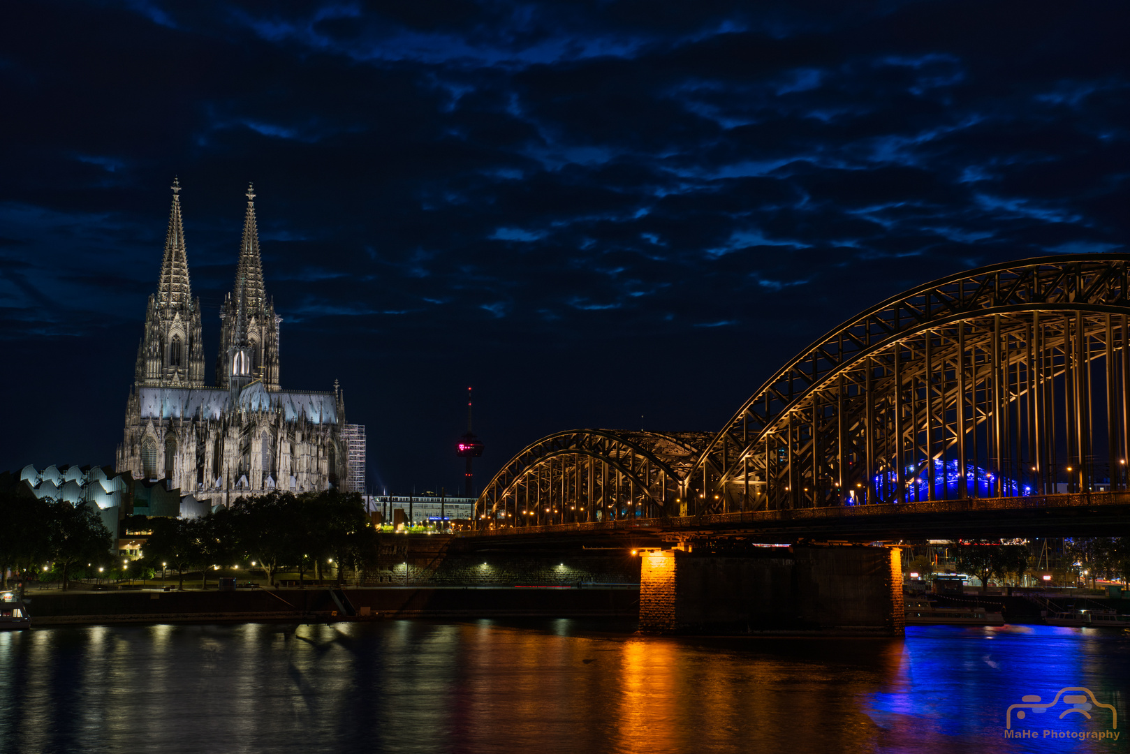 Kölner Dom und Hohenzollern Brücke