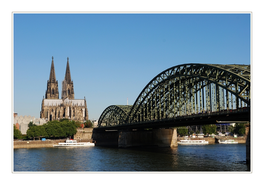 Kölner Dom und Hohenzollernbrücke