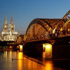 Kölner Dom und Hohenzollernbrücke