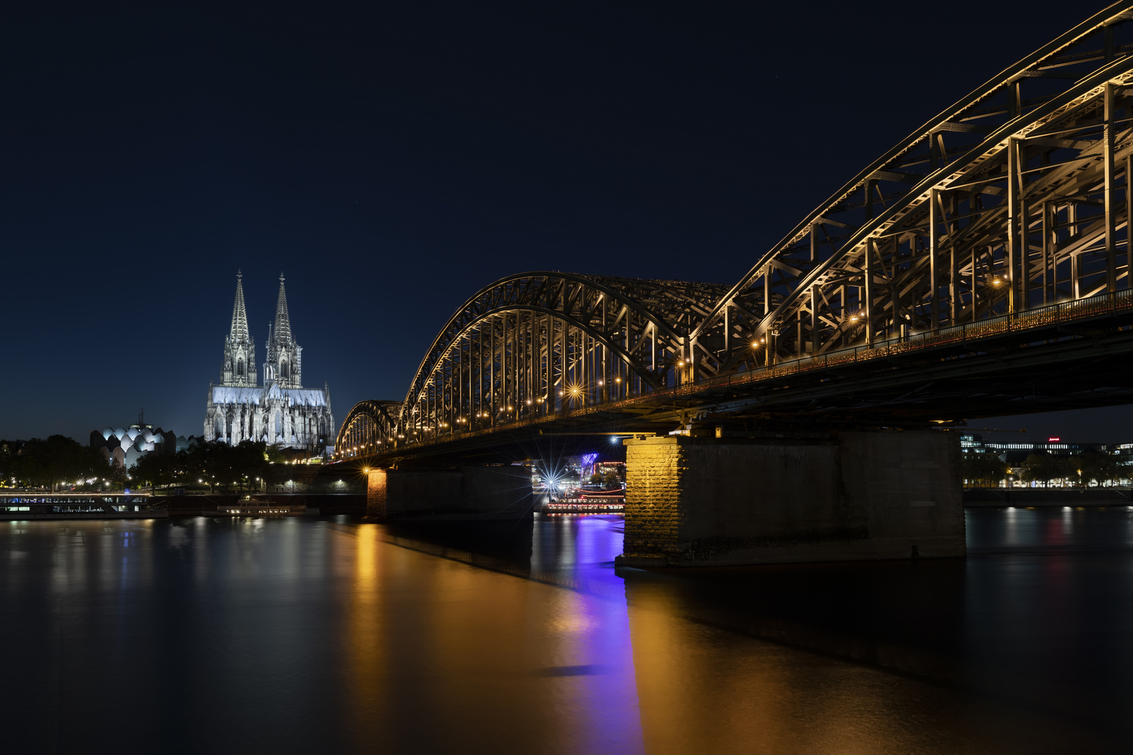 Kölner Dom und Hohenzollernbrücke