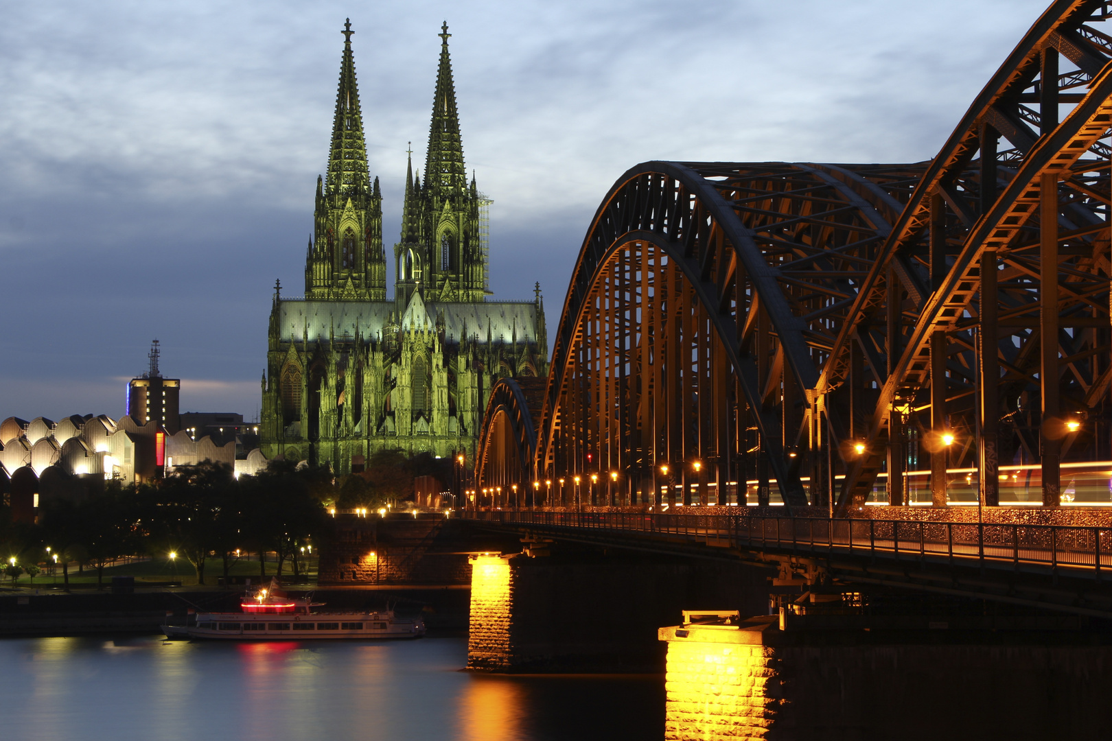 Kölner Dom und Hohenzollernbrücke