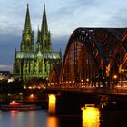 Kölner Dom und Hohenzollernbrücke