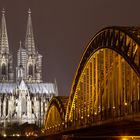 Kölner Dom und Hohenzollernbrücke