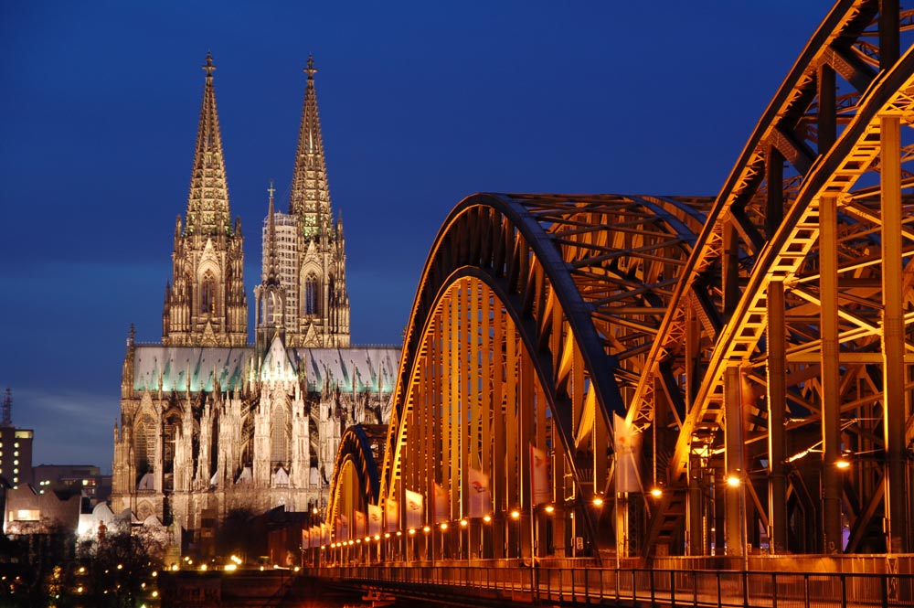 Kölner Dom und Hohenzollernbrücke