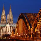 Kölner Dom und Hohenzollernbrücke