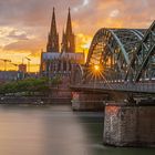 Kölner Dom und Hohenzollernbrücke