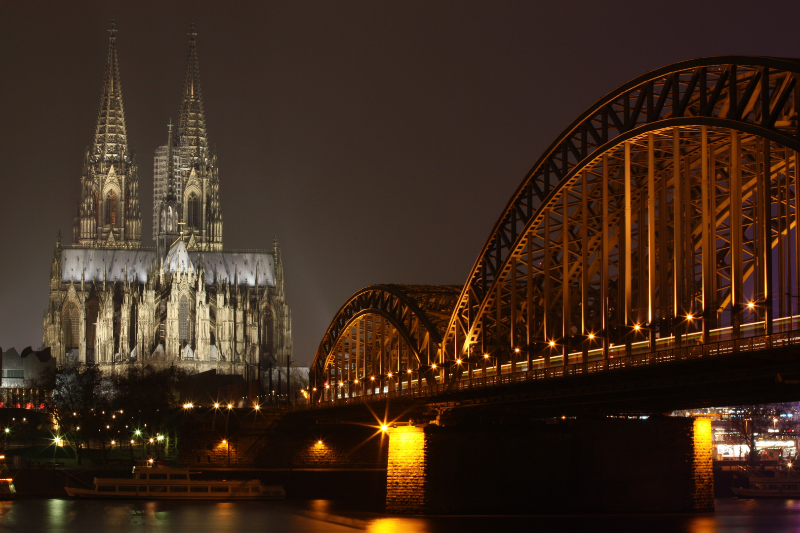 Kölner Dom und Hohenzollernbrücke