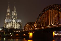 Kölner Dom und Hohenzollernbrücke