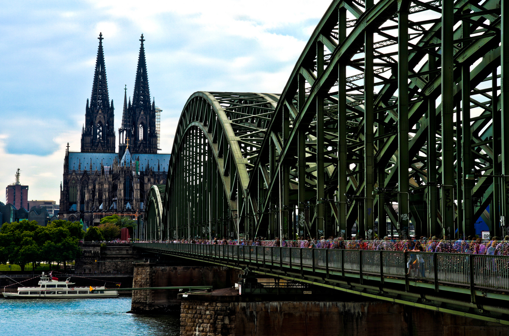 Kölner Dom und Hohenzollernbrücke