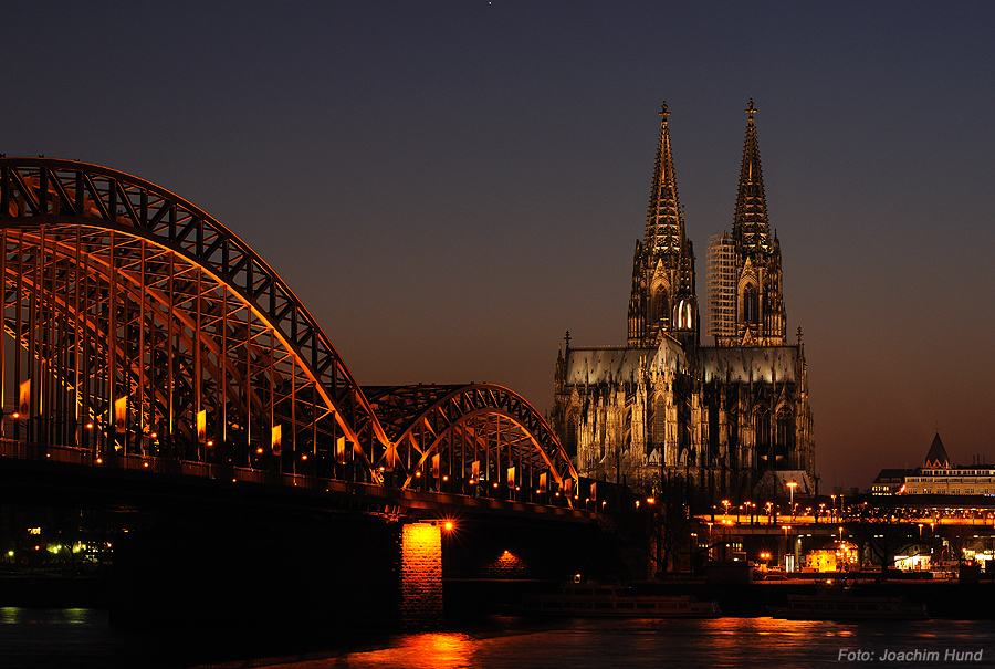 Kölner Dom und Hohenzollernbrücke