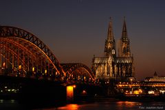 Kölner Dom und Hohenzollernbrücke