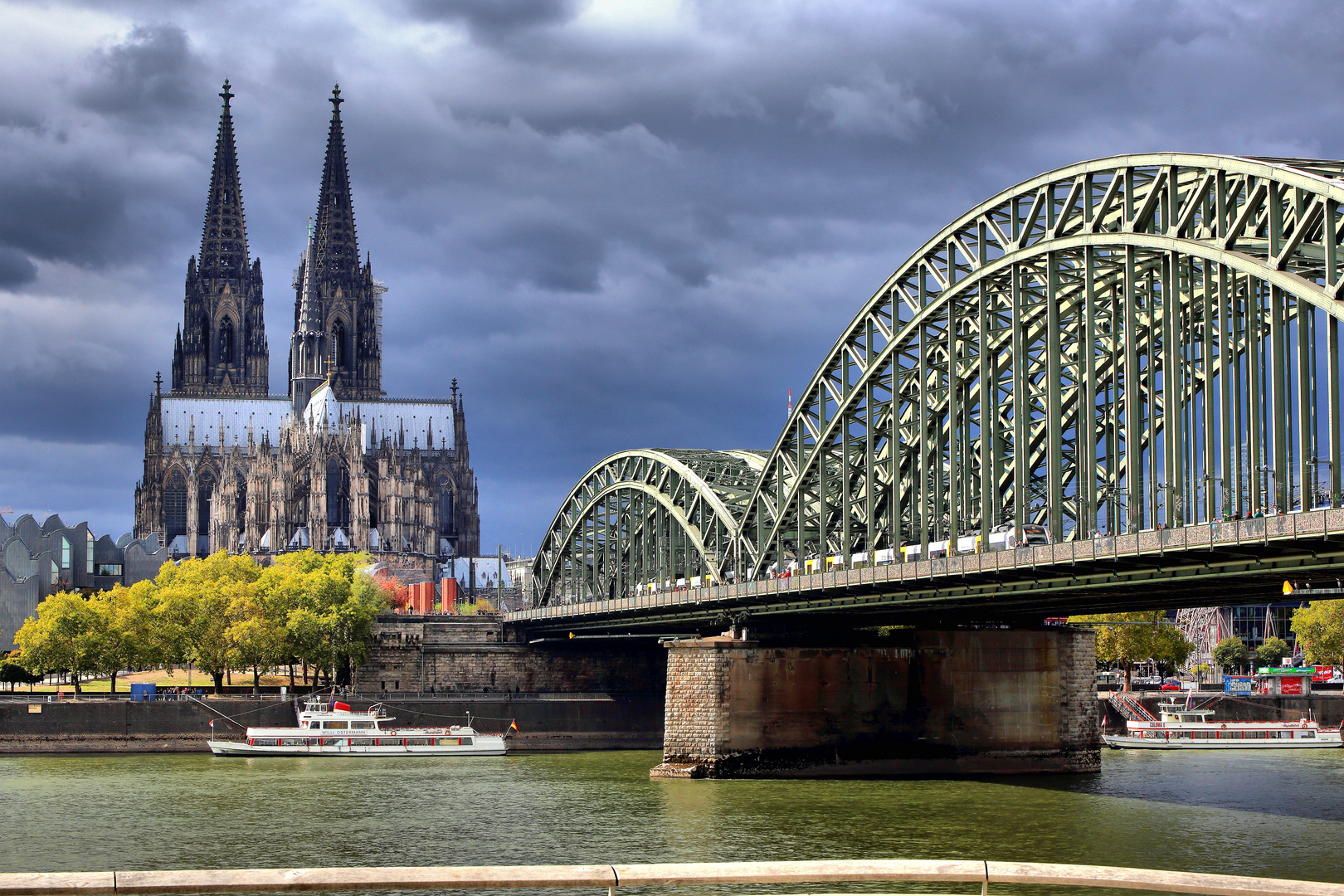 Kölner Dom und Hohenzollernbrücke