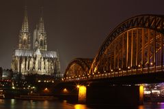 Kölner Dom und Hohenzollernbrücke