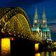 Klner Dom und Hohenzollernbrcke am Abend [reload]