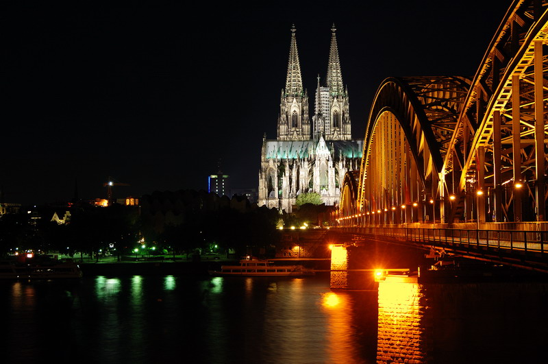 Kölner Dom und Hohenzollernbrücke