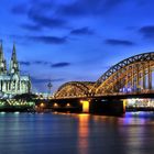 Kölner Dom und Hohenzollernbrücke