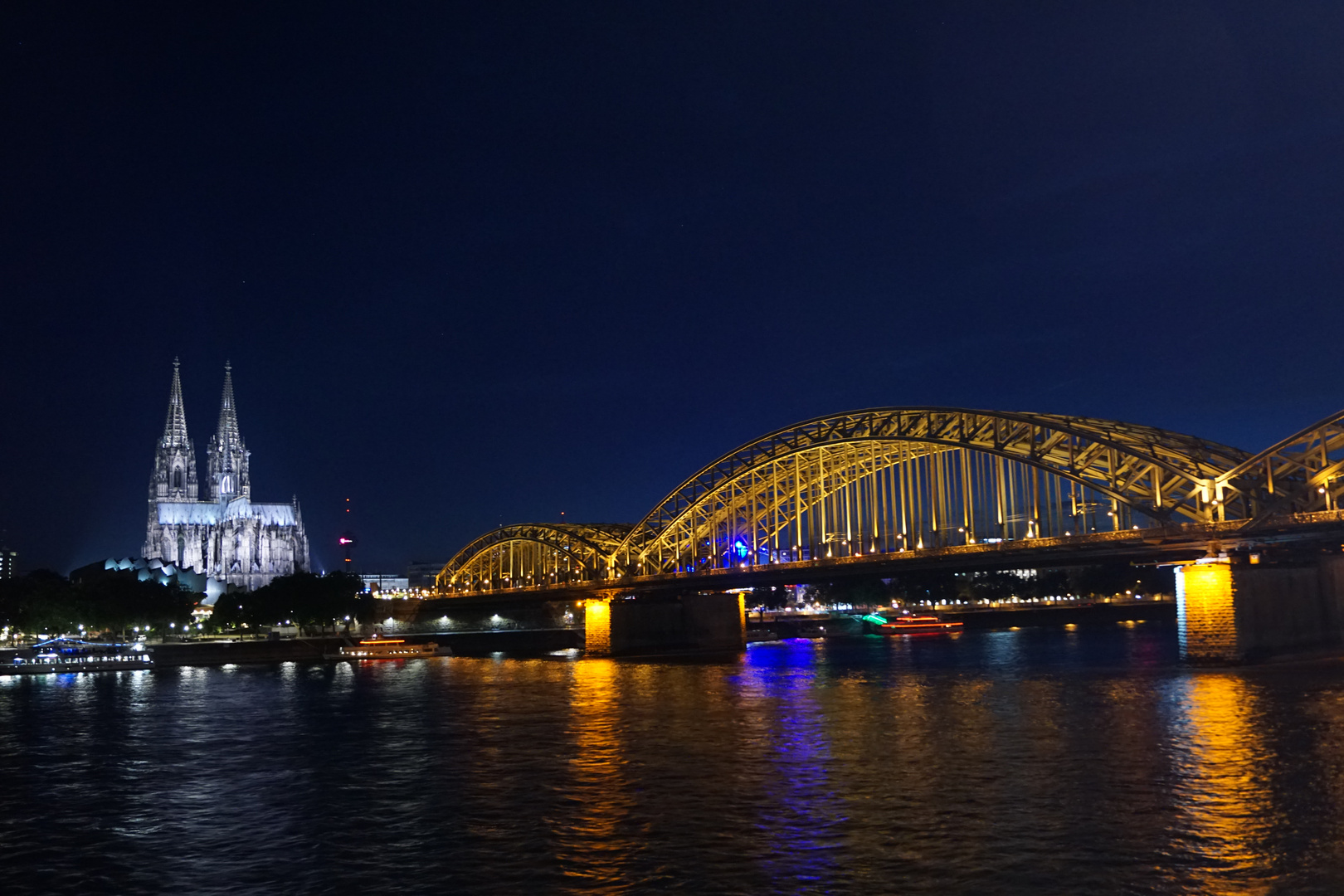 Kölner Dom und Hohenzollernbrücke