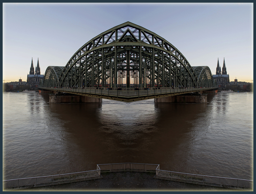 Kölner Dom und Hohenzollernbrücke - oder was ..... ?