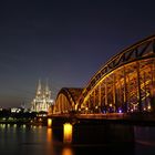 Kölner Dom und Rheinbrücke