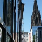 Kölner Dom verspiegelt