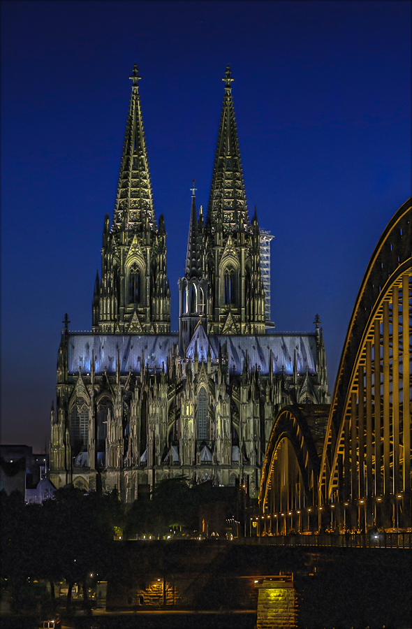 kölner dom, voll normal ...