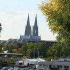 kölner Dom von der Photokina aus gesehen