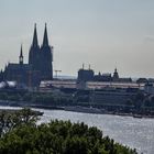 Kölner Dom von der Seilbahn aus gesehen