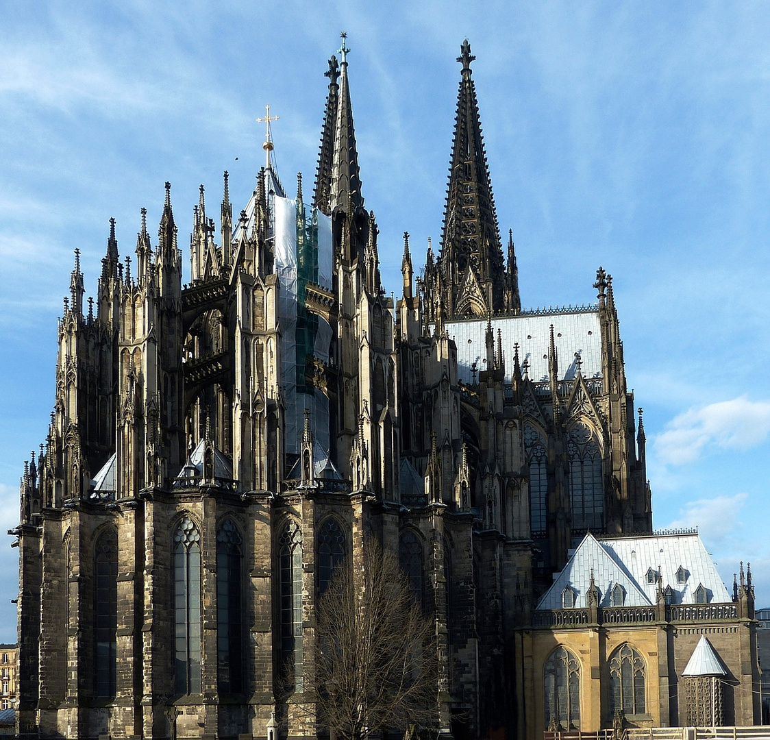 Kölner Dom - von hinten