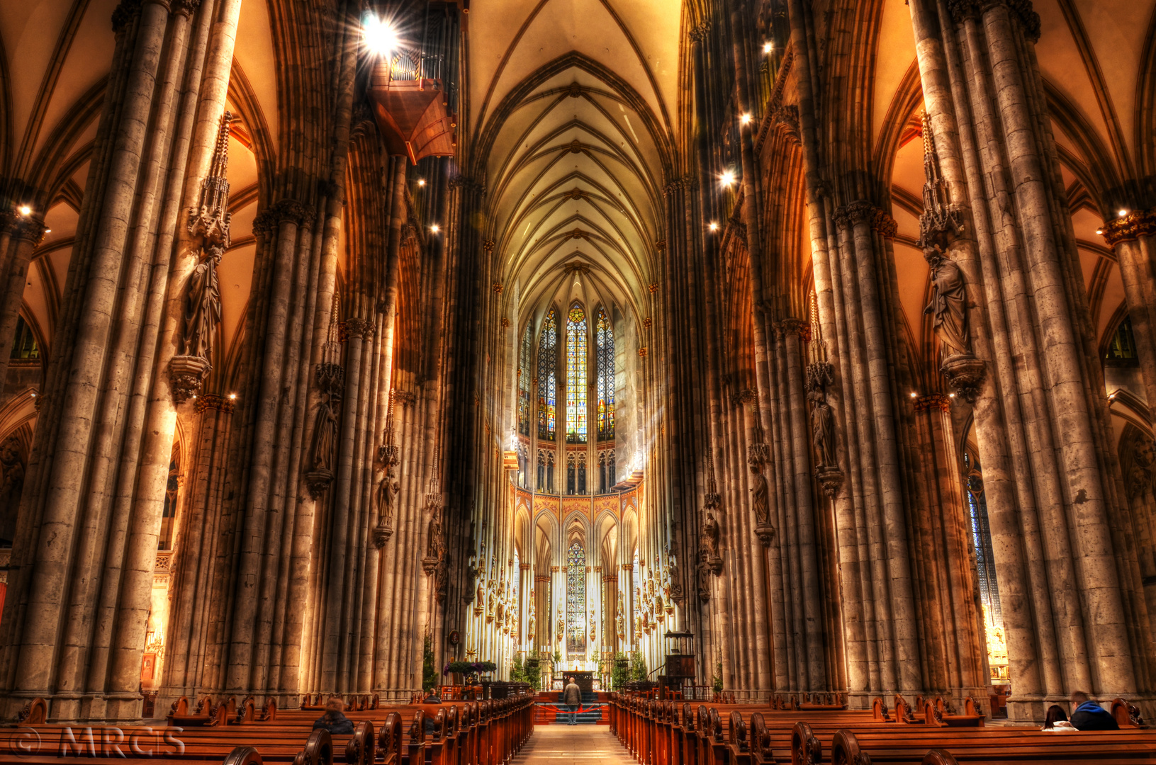 Kölner Dom von innen