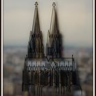 Kölner Dom vorgezeichnet