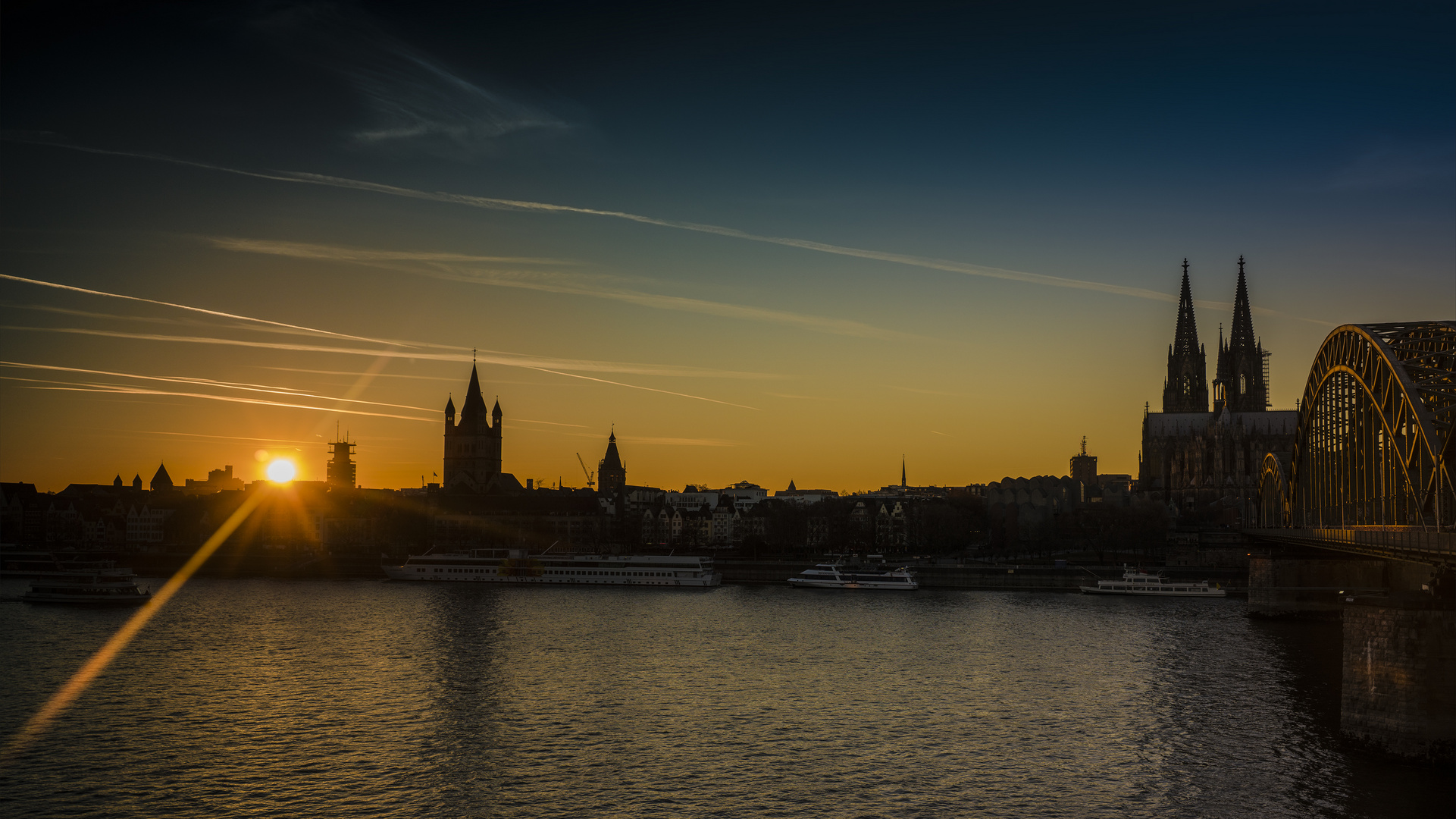 Kölner Dom zur Blauen Stunde 1