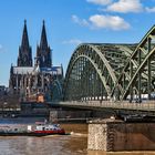 Kölner Dom,Hohenzollernbrücke 021