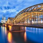 Kölner Dom/Hohenzollernbrücke (HDR)