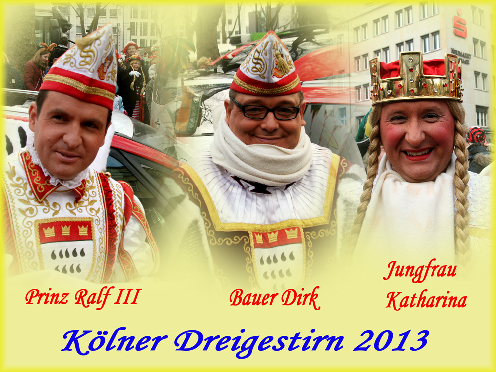 Kölner Dreigestirn 2013