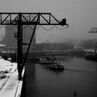 Kölner Hafen im Winter