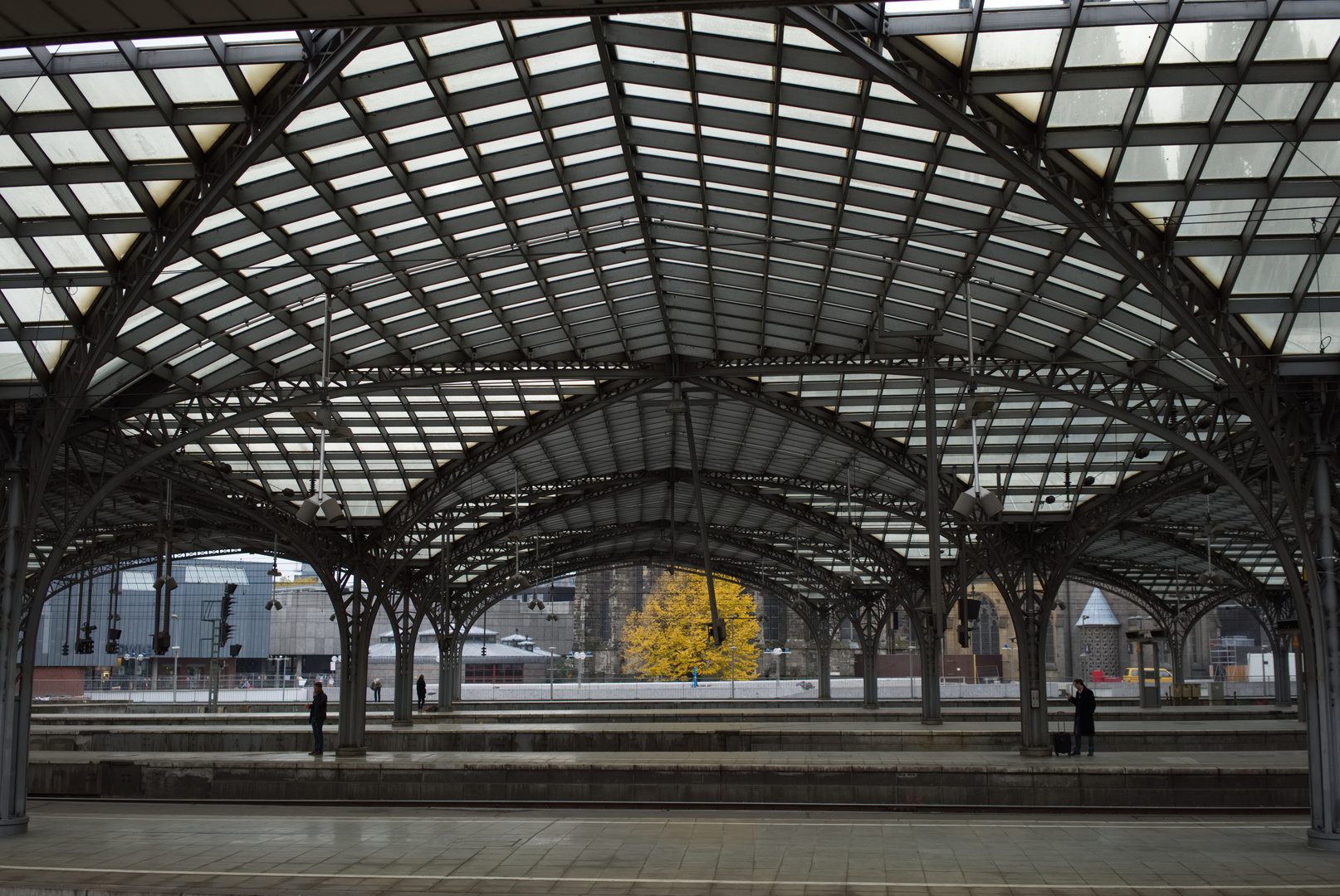 Kölner HBf im Herbst