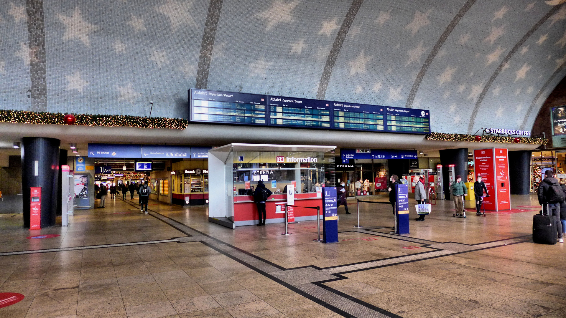 Kölner Hbf im Shutdown