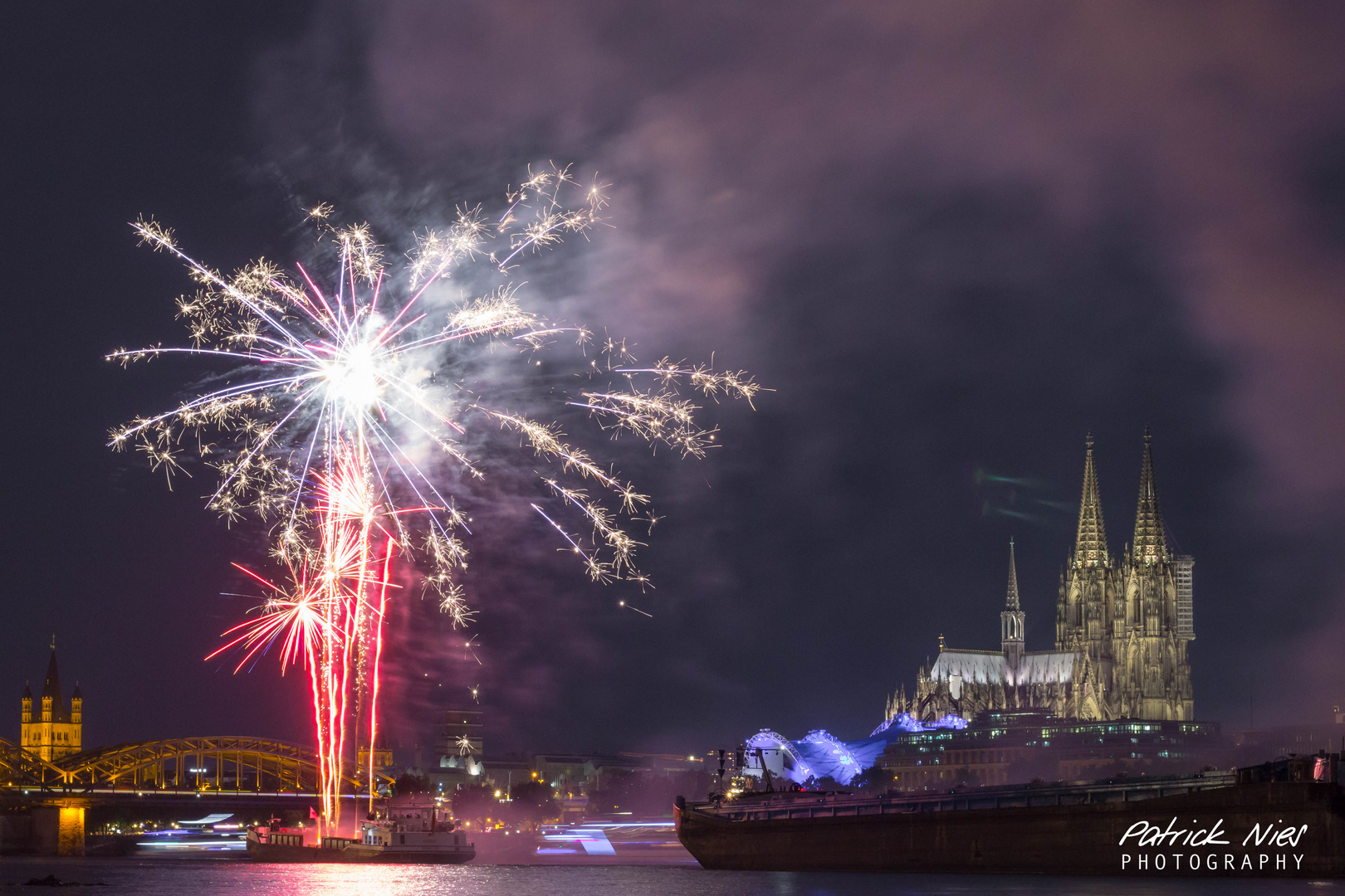 Kölner Lichter Foto & Bild | rhein, köln, deutschland Bilder auf ...