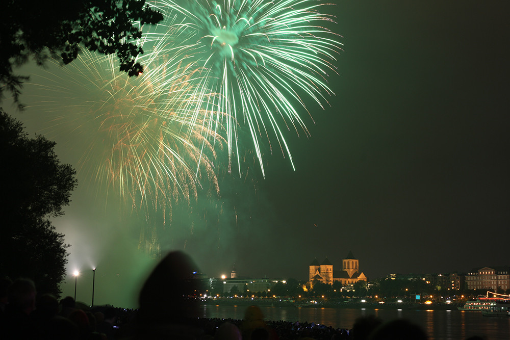 Kölner Lichter 2009 - Feuerwerk II