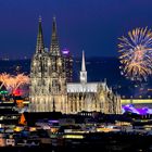 Kölner Lichter 2010 - Panorama